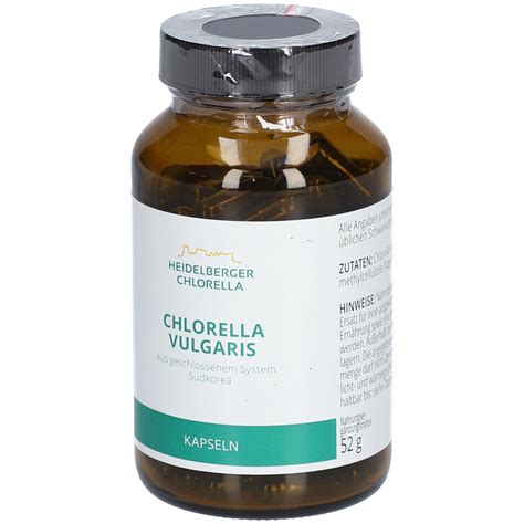 Heidelberger Chlorella Vulgaris Kapseln 52 G Shop Apotheke