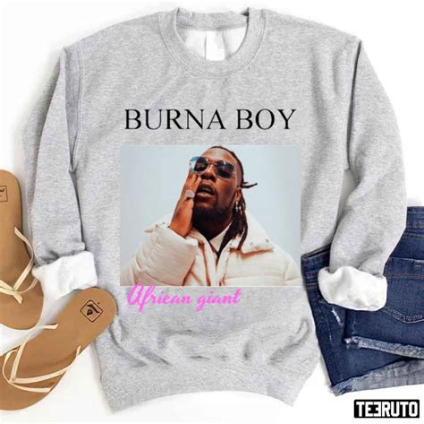 Burna Boy African Giant Unisex Sweatshirt - Teeruto