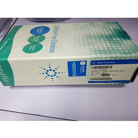 安捷伦Agilent Bond Elut Plexa固相萃取柱200 mg6 mL30 包 必捷17实验室供应链平台