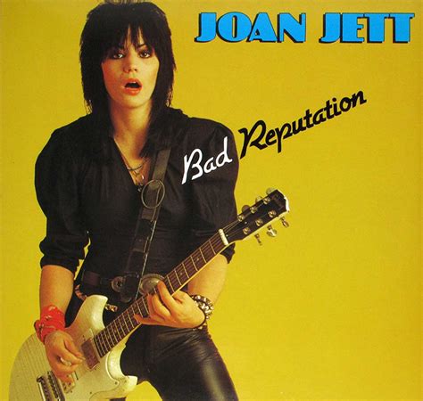 Joan Jett - Bad Reputation Vinyl Album Cover & Rock Anthem of Rebellion ...