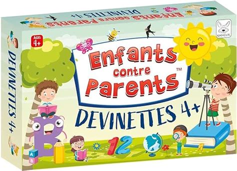 KANGUR Jeu Éducatif Jeu de Plateau Quiz pour Enfants et Adultes Jeu de