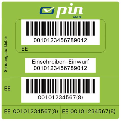 Einschreiben Preisübersicht Für Verschiedene Optionen Pin Ag