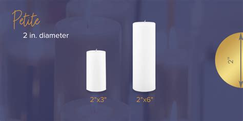 Candle Sizing Guide Creative Candles