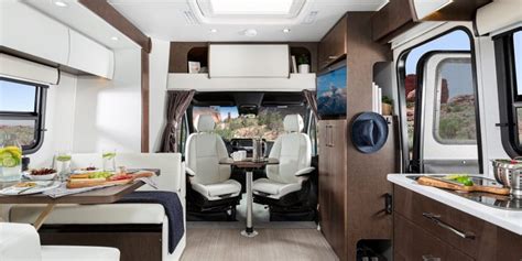 This 146000 Rv Built On A Mercedes Benz Sprinter Has Six Floor Plan