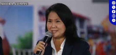 Keiko Fujimori No Descarta Una Candidatura Para Su Padre