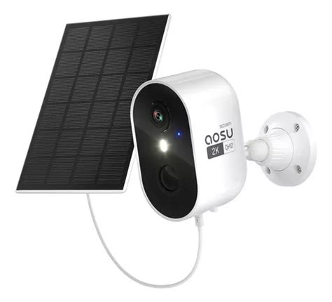 Camara De Seguridad Aosu Inalambrica Solar Vision Nocturna Mercadolibre