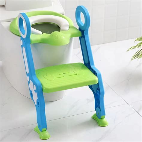 Portable Baby Potty Seat With Ladder Children Toilet Seat Cover Kids ...