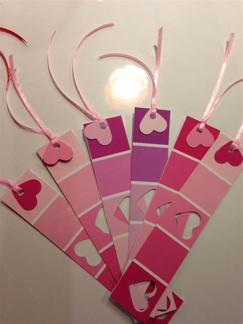 Diy Valentines Day Bookmarks Valentine’s Not Quite Super Mom