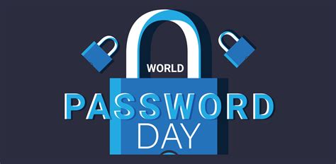 World Password Day Template For Background Banner Card Poster