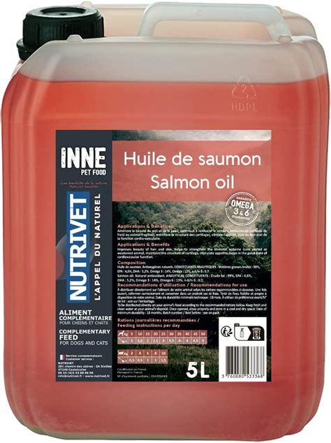 Nutrivet Inne Huile De Saumon Erg Nzungsfuttermittel Hunde