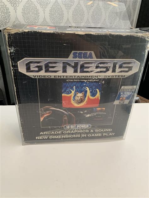 Sega Genesis Altered Beast Box Console Bundle Complete Original Cib