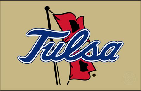 Tulsa Golden Hurricane Logo - Primary Dark Logo - NCAA Division I s-t ...