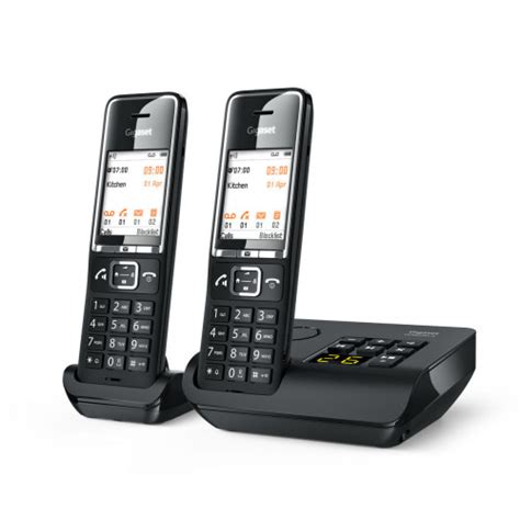 Gigaset COMFORT 550A Duo Telefono Analogico DECT Identificatore Di