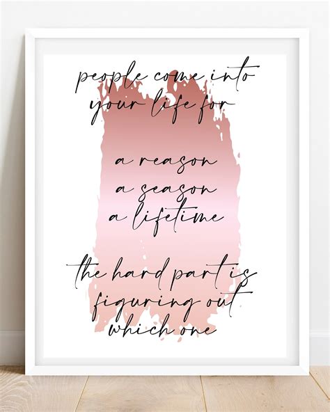 Reason Season Lifetime Digital Print Inspirational Print