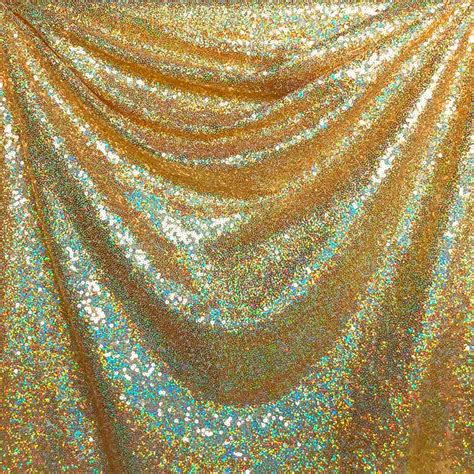 Gold Iridescent Sequin Fabricgold Iridescent Full Sequin Etsy