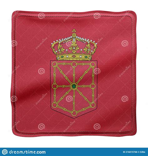 3d Navarra Region Flag Stock Illustration Illustration Of Patriotism