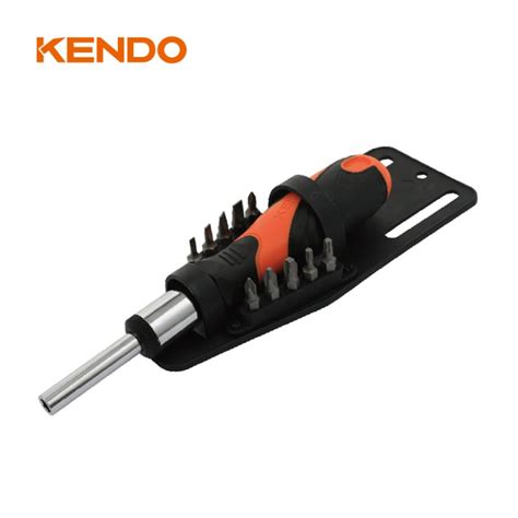 Kendo Pc Ratchet Screwdriver Bits Set A C T Hardware