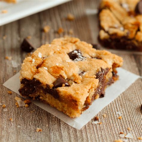 Chocolate Chip Salted Caramel Cookie Bars It Is A Keeper