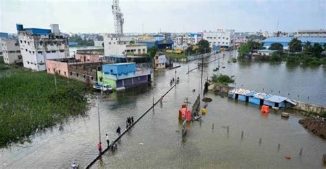 Cyclone Michaung Creates Havoc In Chennai With Extreme Rains And Floods