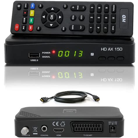 Opticum Hd Ax Hdtv Hd Digital Sat Satelliten Tv Receiver Usb