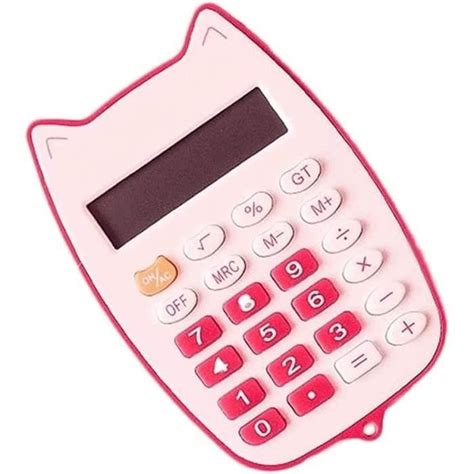 Ajw Mini Calculatrice Tudiante Calculatrice Portable Couleur Bonbon