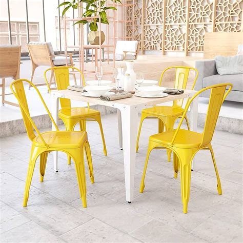 SILLA DE COMEDOR METAL TOLIX Hogar Muebles Sillas Banquetas