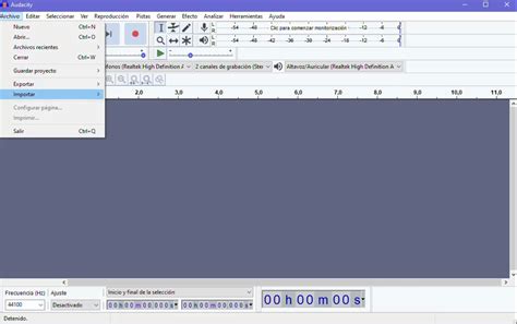 Cómo comenzar a utilizar Audacity tutorial paso a paso USAstreams