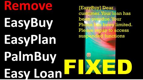 How To Disable And Remove Easybuy Easyloan Palmpay Message Youtube