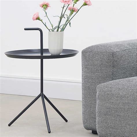 DLM Powder Coated Steel Side Table 65cm X 48cmDLM Powder Coated Steel