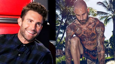 Woof Shirtless Adam Levine Shares His Impromptu Yoga Shoot