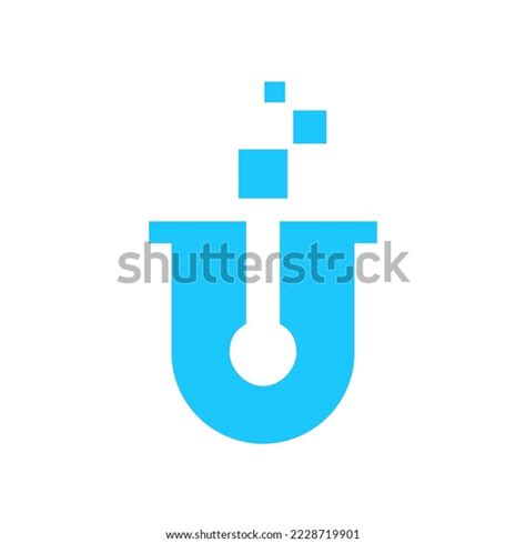 Glass Science Lab Bottle Logo Design Stock Vector (Royalty Free ...