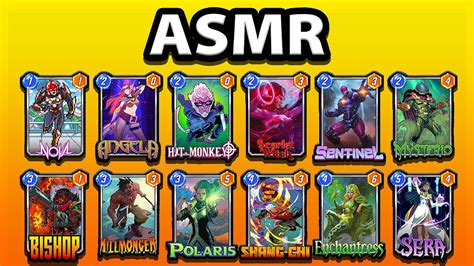 Asmr Hit Monkey Sera Infinite Deck Marvel Snap Gameplay Lofi