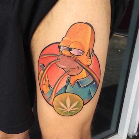 The Simpsons 200 The Best Tattoos Ever INKPPL