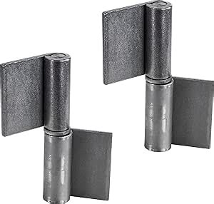 Gedotec Hinges For Welding Pack Of 2 Weld On Tape For Metal Doors