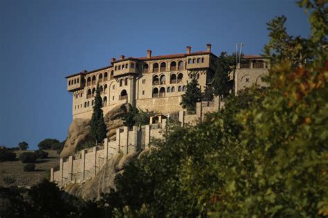 From Athens Meteora Caves Monasteries Day Trip By Train Power