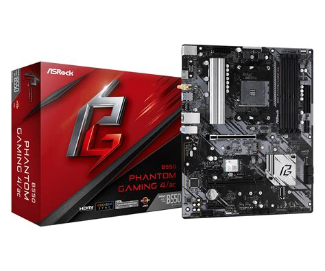 Placa Madre Asrock B550 Phantom Gaming Wi Fi Amd Crossfirex Socket