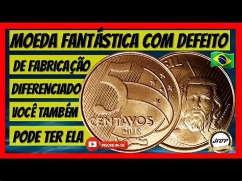 Moeda Fant Stica Defeito De Fabrica O Diferenciado Centavos