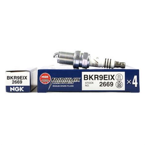 NGK IRIDIUM IX SPARK PLUGS HEAT 9 BKR9EIX Μπουζί NGK Iridium Power BKR9EIX