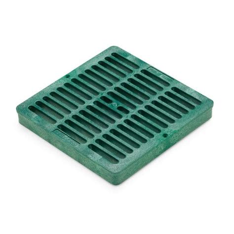 Rain Bird Dg9sfg 9 Inch Plastic Square Flat Drainage Grate Green