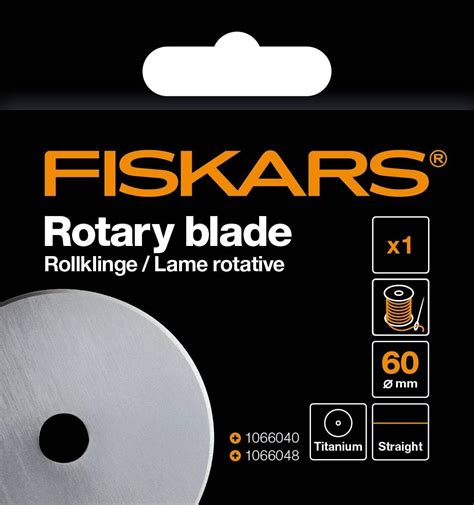 Fiskars Original Replacement Blade Titanium Rotary Blade For Straight Cuts With