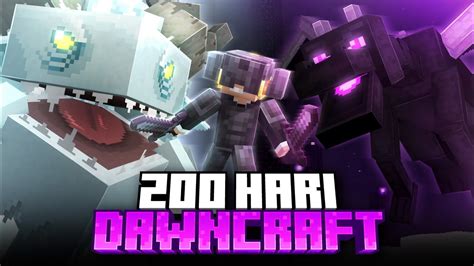 200 Hari Minecraft Dawncraft YouTube