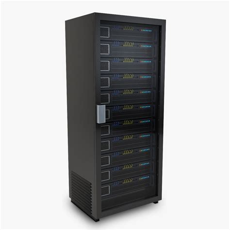 Server Rack Free 3d Model Obj Free3d