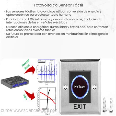 Fotovoltaico Sensor T Ctil How It Works Application Advantages