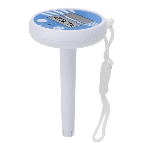 Pool Digital Solar Thermometer With Rope For Swimming Pools And More