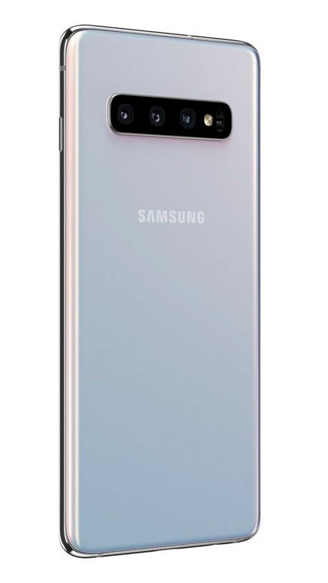 Samsung Galaxy S10 Sm G975u 128gb Prism White Unlocked Single