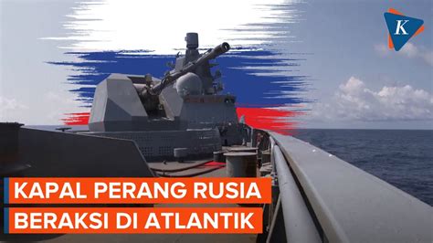 Kapal Perang Rusia Simulasi Peluncuran Rudal Zircon Di Atlantik YouTube