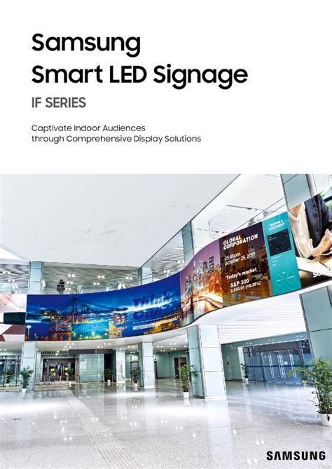 Pdf Samsung Smart Led Signage Domino Display€¦ · Ic Range Hdr Picture Refi Nement