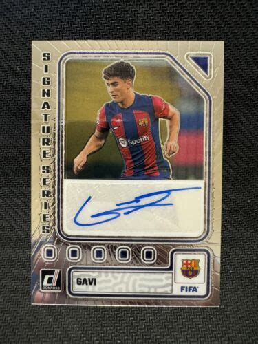 Panini Donruss Soccer Signature Series Auto Gavi Ss G