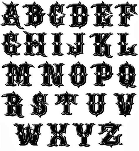 Fonts And Lettering Styles For Tattoo Nicefess