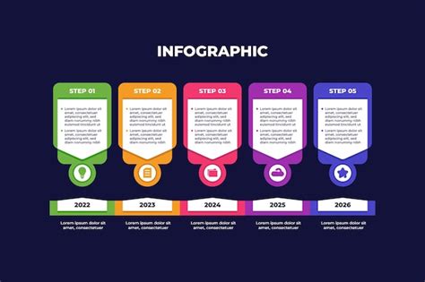 Premium Vector | Year Timeline Business Infographic Design